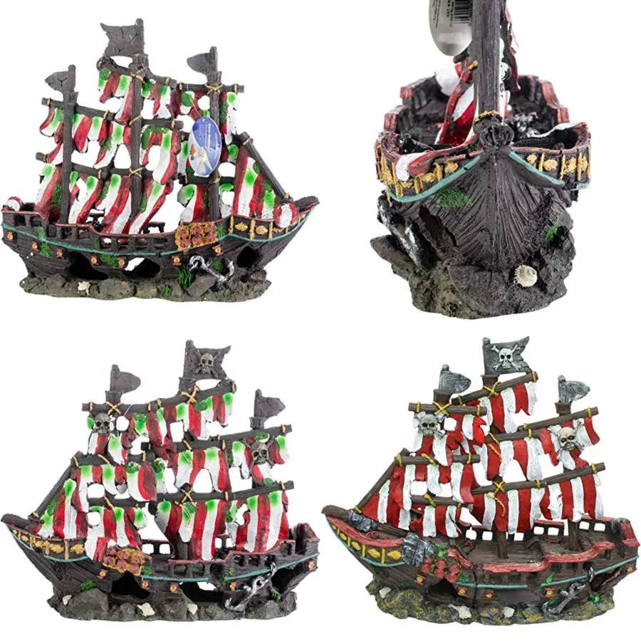 DecoReplicas Striped Sail Realistic Aquarium Ornaments Durable Resin Nautical Decor for Freshwater and Saltwater Fish Tanks 14
DecoReplicas Striped Sail Realistic Aquarium Ornaments Durable Resin Nautical Decor for Freshwater and Saltwater Fish Tanks 14