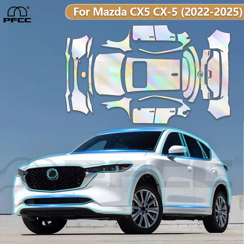 For Mazda CX5 CX-5 2022 2023 2024 2025 TPU Car Body Paint Protection Film Anti-scratch Transparent Sticker Kit Resistant Covers
For Mazda CX5 CX-5 2022 2023 2024 2025 TPU Car Body Paint Protection Film Anti-scratch Transparent Sticker Kit Resistant Covers