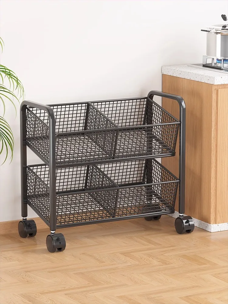 Kitchen Multi-layer Storage Rack Vegetable Basket Floor-standing Fruit And Vegetable Storage Cart Home Use Metal Organizer
Kitchen Multi-layer Storage Rack Vegetable Basket Floor-standing Fruit And Vegetable Storage Cart Home Use Metal Organizer