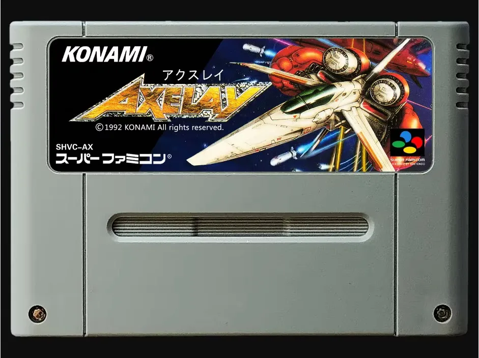 игральные карты: AXELAY (японская версия NTSC!!)
игральные карты: AXELAY (японская версия NTSC!!)
