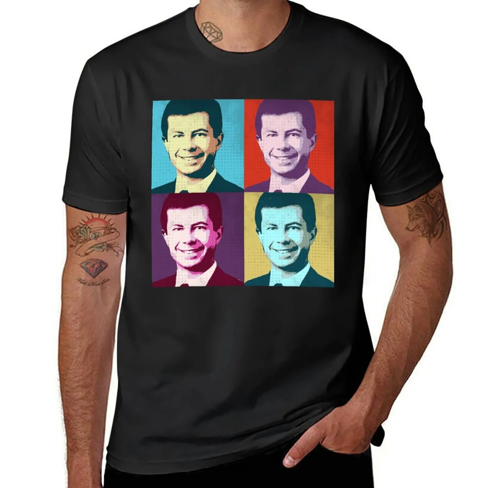 Pop Art Pete Buttigieg T-Shirt plus sizes summer tops Clothing custom t-shirts mens fashion
Pop Art Pete Buttigieg T-Shirt plus sizes summer tops Clothing custom t-shirts mens fashion