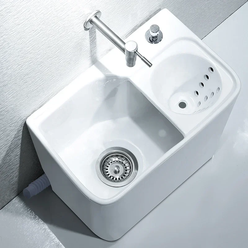 Balcony Bathroom Floor Row Ceramic Mop Pool Side Row Large Slot with Drain Basket
Balcony Bathroom Floor Row Ceramic Mop Pool Side Row Large Slot with Drain Basket