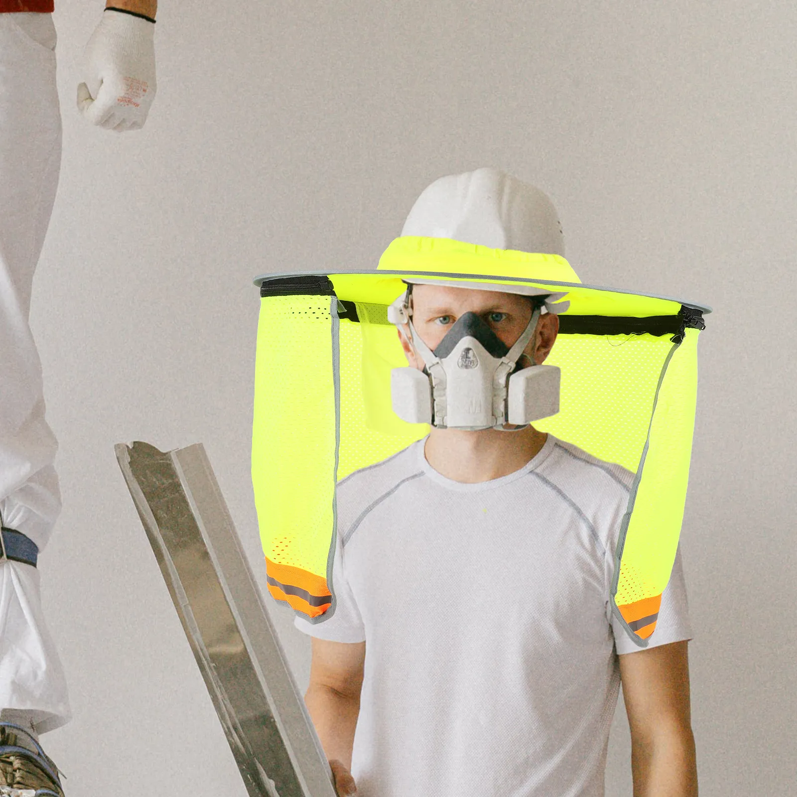 Construction Hard Hat Sun Shade Neck Cover Bright Colors Uv Protection Safety Visor Breathable Hardhat Sun Visor Outdoor
Construction Hard Hat Sun Shade Neck Cover Bright Colors Uv Protection Safety Visor Breathable Hardhat Sun Visor Outdoor