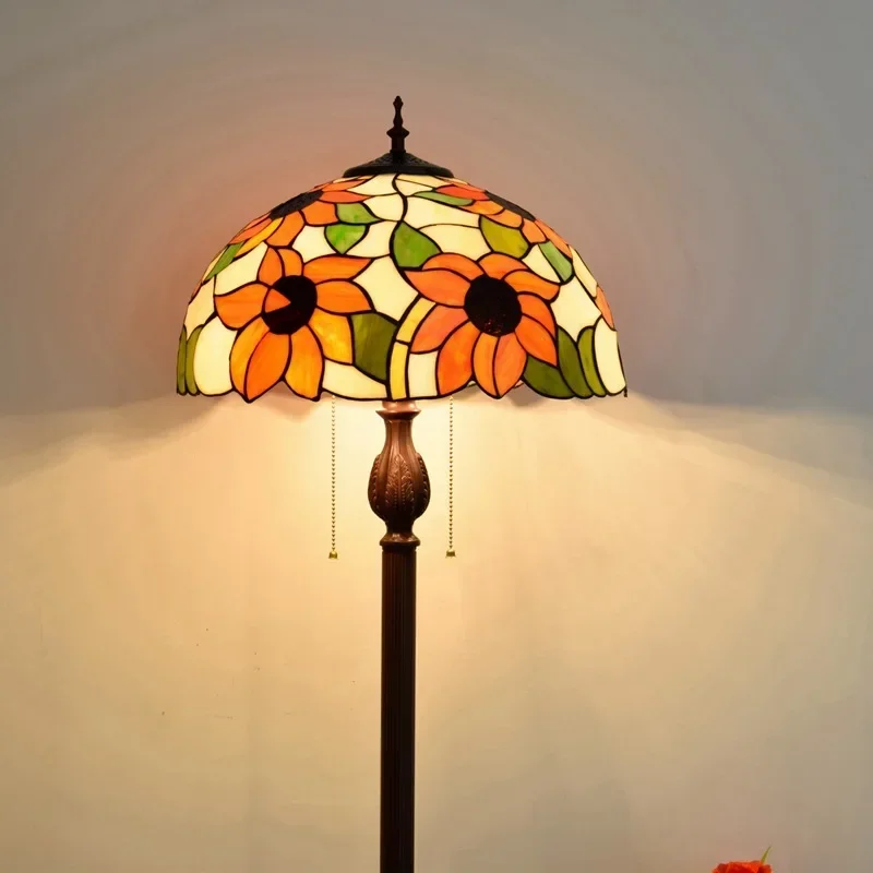 Vintage Restaurant Floor Floor Lamp Bar Style, Pastoral Classic Sunflower, Retro Glazed Lamp 40CM
Vintage Restaurant Floor Floor Lamp Bar Style, Pastoral Classic Sunflower, Retro Glazed Lamp 40CM