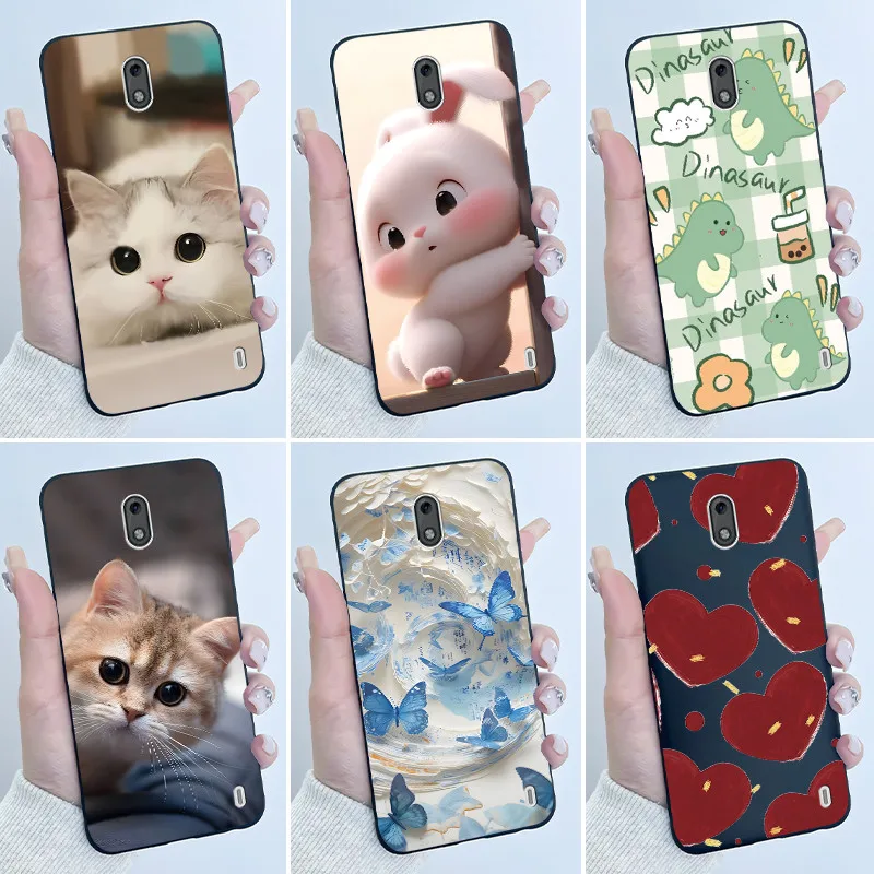 Cute Case For Nokia 2 / Nokia 2.2 / Nokia 2.1 Capa Printing Shell Protective Cover Soft Silicone Cartoon Black Casing Fundas
Cute Case For Nokia 2 / Nokia 2.2 / Nokia 2.1 Capa Printing Shell Protective Cover Soft Silicone Cartoon Black Casing Fundas