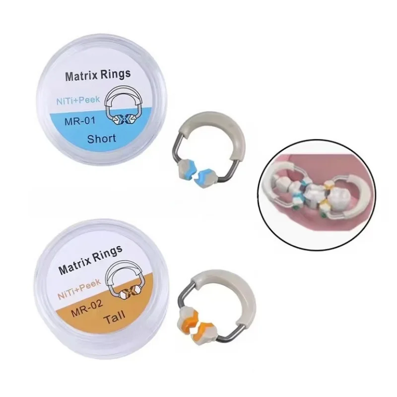 Dental Niti Matrix Bands Ring Sectional Contoured Matrix System Garrison Style Clamp Clip For Tooth Restoration Dentist Tools
Dental Niti Matrix Bands Ring Sectional Contoured Matrix System Garrison Style Clamp Clip For Tooth Restoration Dentist Tools