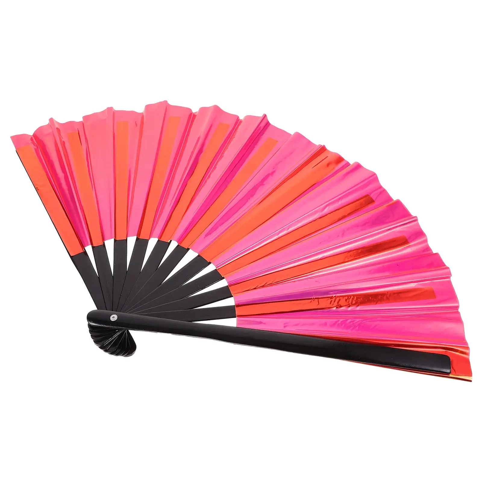 Folding Fan Colored Handheld Wedding PVC Chinese Miss Iridescent Fans for Women Foldable Decorations Stage Performance
Folding Fan Colored Handheld Wedding PVC Chinese Miss Iridescent Fans for Women Foldable Decorations Stage Performance