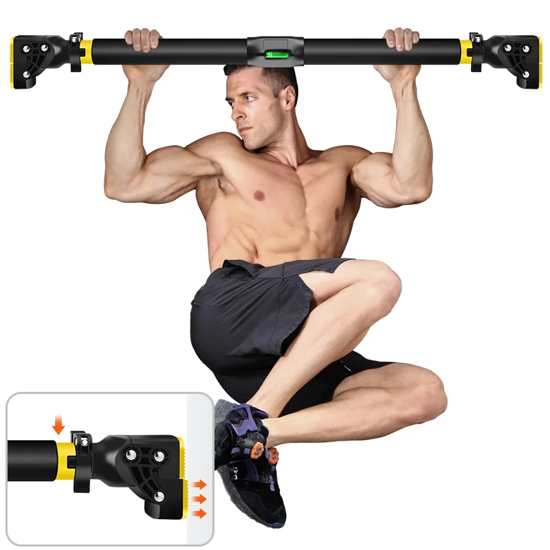 Heavy duty steel upper body workout bar for strength training pull-up doorway horizontal bar, no screws
Heavy duty steel upper body workout bar for strength training pull-up doorway horizontal bar, no screws