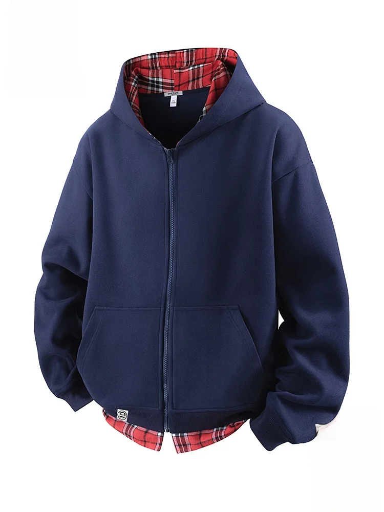 PaulFrank Monkey Hooded Sweatirt Men's Autumn Plaid Couple's Open Cardigan Jaet Comfortable Long Sve Polyester Fiber
PaulFrank Monkey Hooded Sweatirt Men's Autumn Plaid Couple's Open Cardigan Jaet Comfortable Long Sve Polyester Fiber