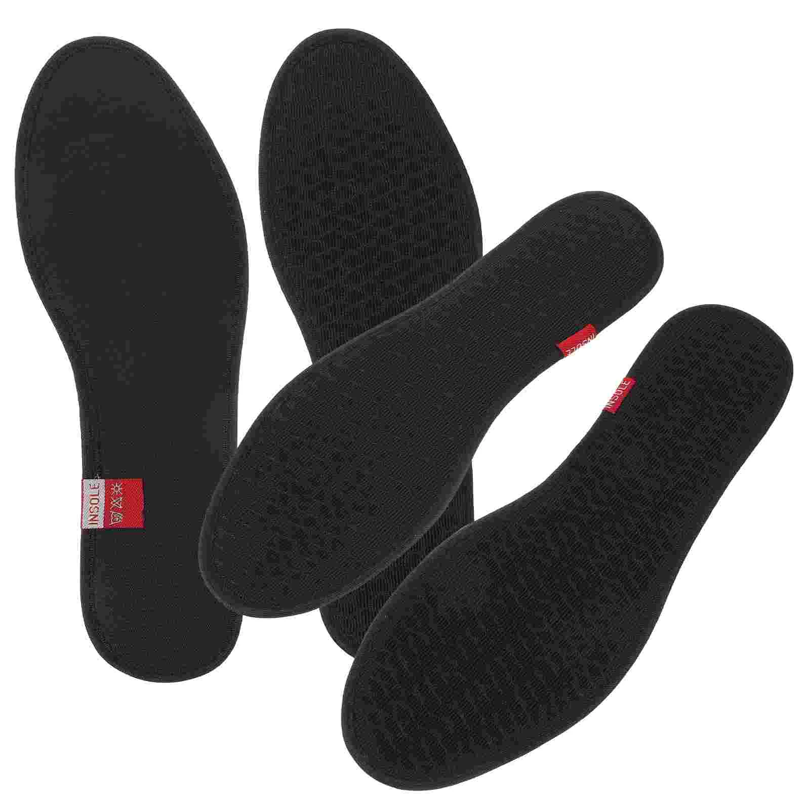 2 Pairs Men's Bamboo Charcoal Insoles Back of Heel Cushion Pads Sneakers Liners Shoe Boot for Inner Inserts Barefoot
2 Pairs Men's Bamboo Charcoal Insoles Back of Heel Cushion Pads Sneakers Liners Shoe Boot for Inner Inserts Barefoot
