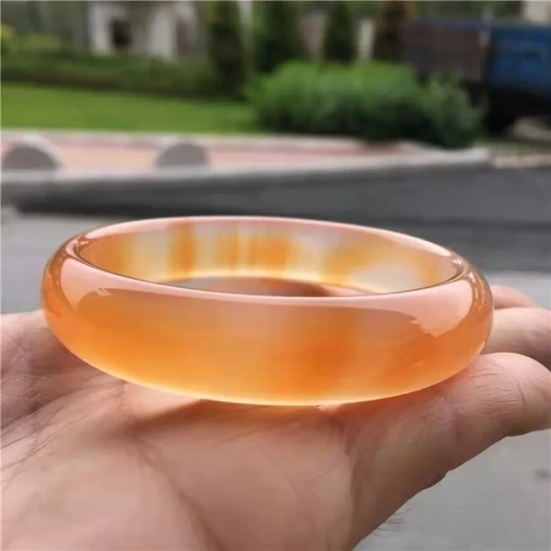 Pretty Orange Agate Bracelet Women's, Classic Simple and Versatile Jade Bracelet
Pretty Orange Agate Bracelet Women's, Classic Simple and Versatile Jade Bracelet