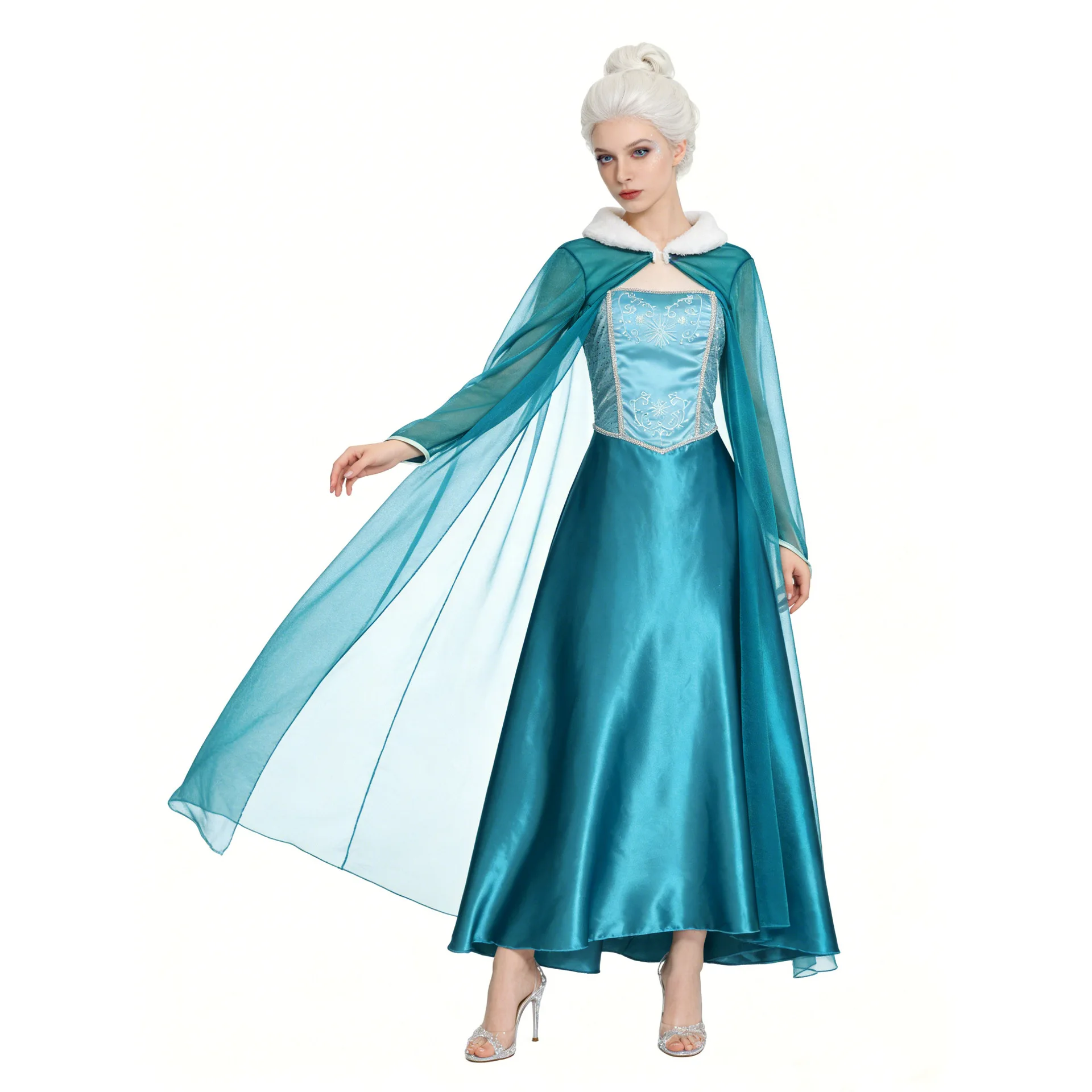 Blue Princess Dress S4XL Large Size Elsa Halloween Snow White Costume Queen Elsa Performance Outfit Traditional Chinese Ethni...
Blue Princess Dress S4XL Large Size Elsa Halloween Snow White Costume Queen Elsa Performance Outfit Traditional Chinese Ethni...