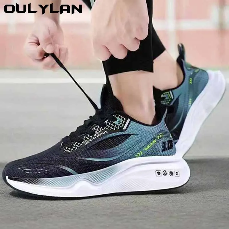 Oulylan 2025 Lightweight Shock-absorbing Soft Soles Shoes Summer New Ultra Light Running Shoes Men Breathable Sports Sneakers
Oulylan 2025 Lightweight Shock-absorbing Soft Soles Shoes Summer New Ultra Light Running Shoes Men Breathable Sports Sneakers