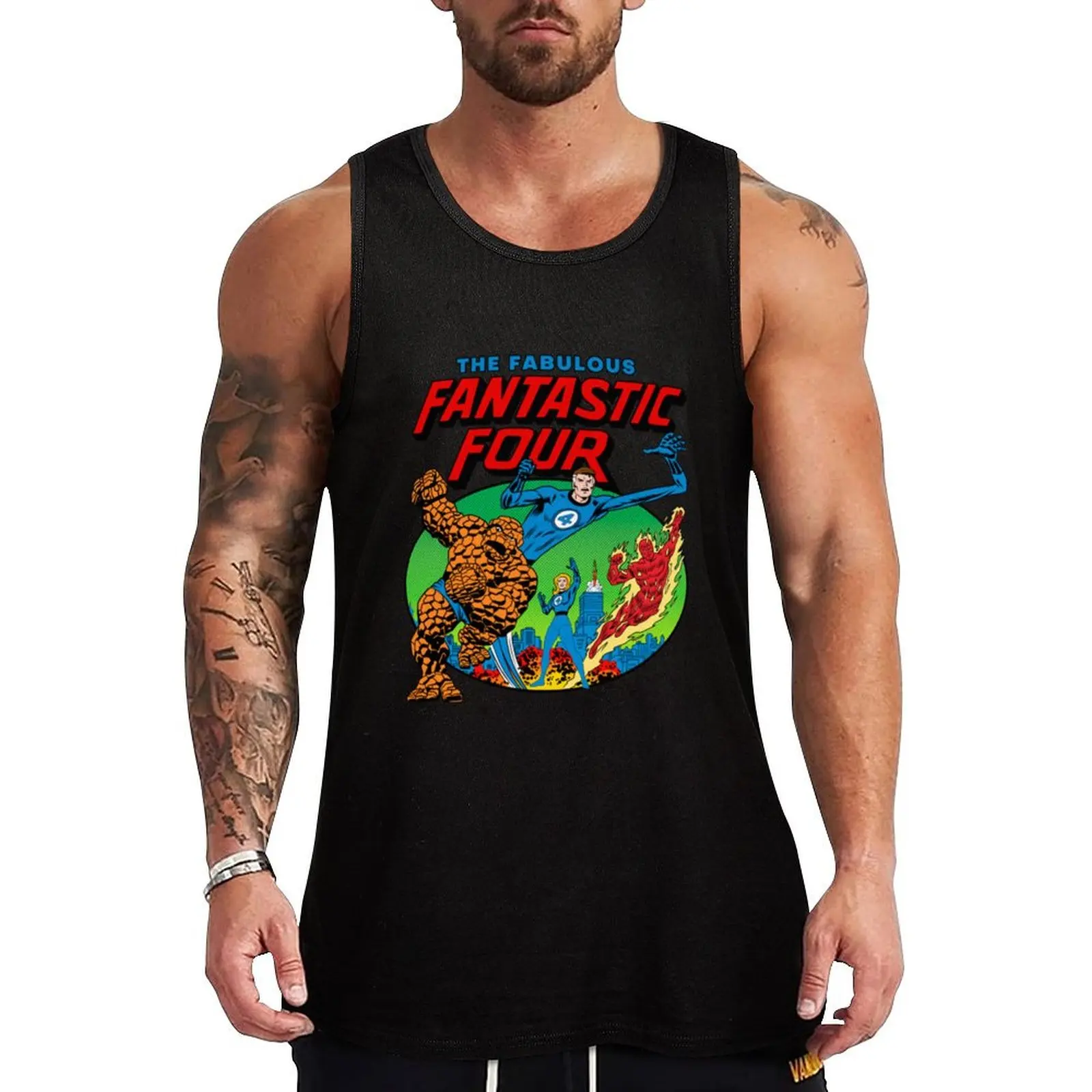 Retro Fantastic cover Tank Top sleeveless shirt man gym Sleeveless T-shirt Man summer clothes gym accessories man
Retro Fantastic cover Tank Top sleeveless shirt man gym Sleeveless T-shirt Man summer clothes gym accessories man