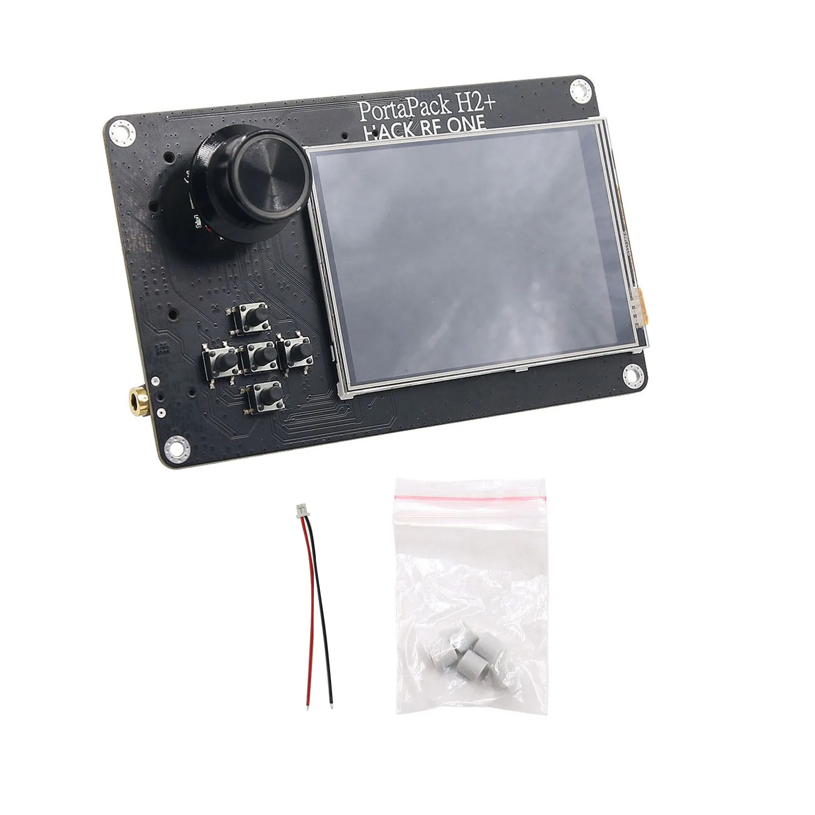 PortaPack H2 3.2" Touch Screen 0.5PPM TCXO Clock for HackRF One SDR Transceiver (Expansion Board)
PortaPack H2 3.2" Touch Screen 0.5PPM TCXO Clock for HackRF One SDR Transceiver (Expansion Board)