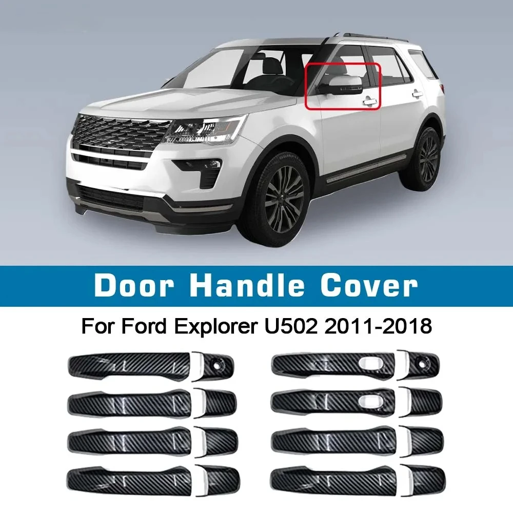 ⭐Genuine⭐ Door Handle Cover For Ford Explorer U502 2011~2018 Classic carbon Black Smart Stickers Trim Car Decorate Exterior
⭐Genuine⭐ Door Handle Cover For Ford Explorer U502 2011~2018 Classic carbon Black Smart Stickers Trim Car Decorate Exterior