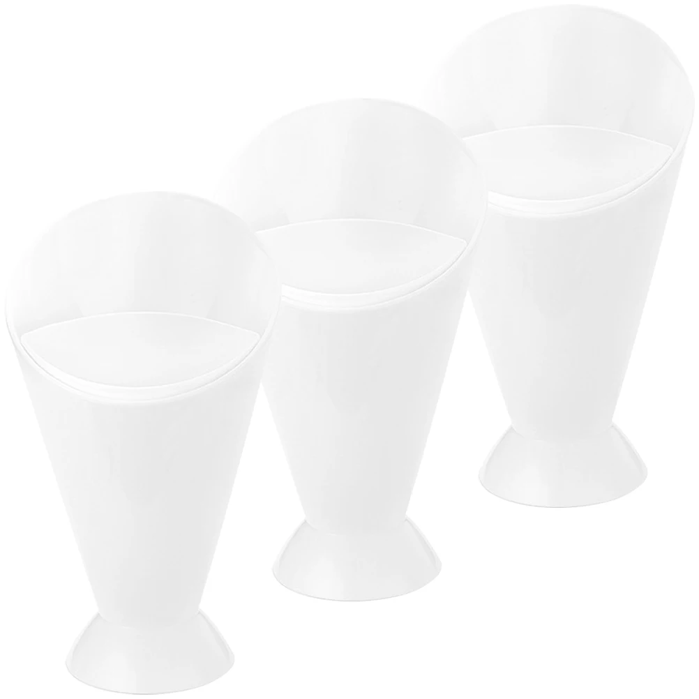 3 Pcs White Reusable French Fry Holder Snack Boxes Charcuterie Cups Food Fries Cups Vegetable Salad Storage Container
3 Pcs White Reusable French Fry Holder Snack Boxes Charcuterie Cups Food Fries Cups Vegetable Salad Storage Container