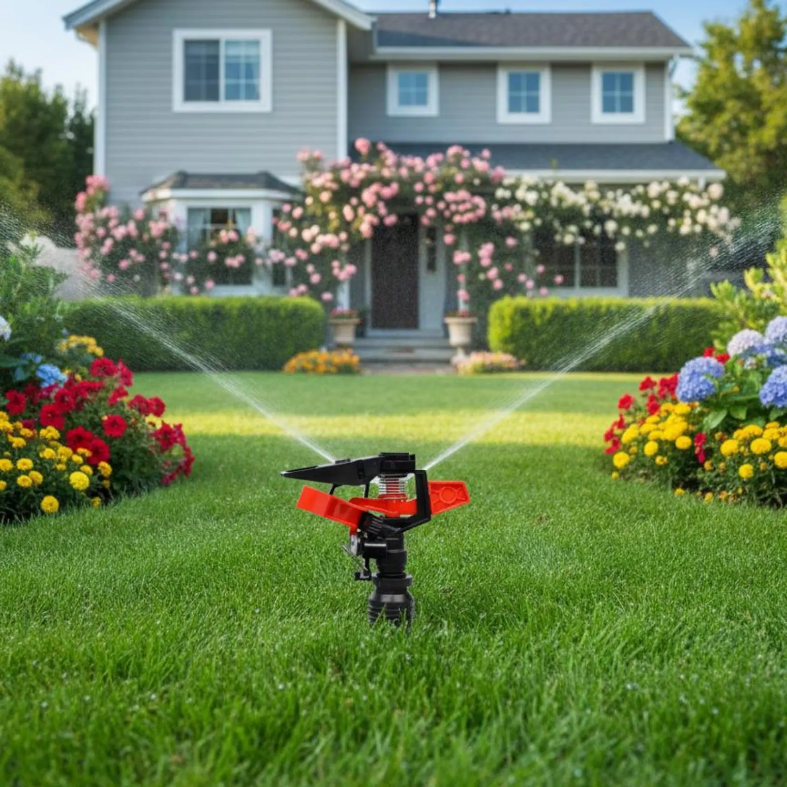 Pivoting Bar Sprinkler Even Water Distribution Adjustable Pivoting Spray Head Plastic Spray Sprinkler Wide Coverage Easy
Pivoting Bar Sprinkler Even Water Distribution Adjustable Pivoting Spray Head Plastic Spray Sprinkler Wide Coverage Easy