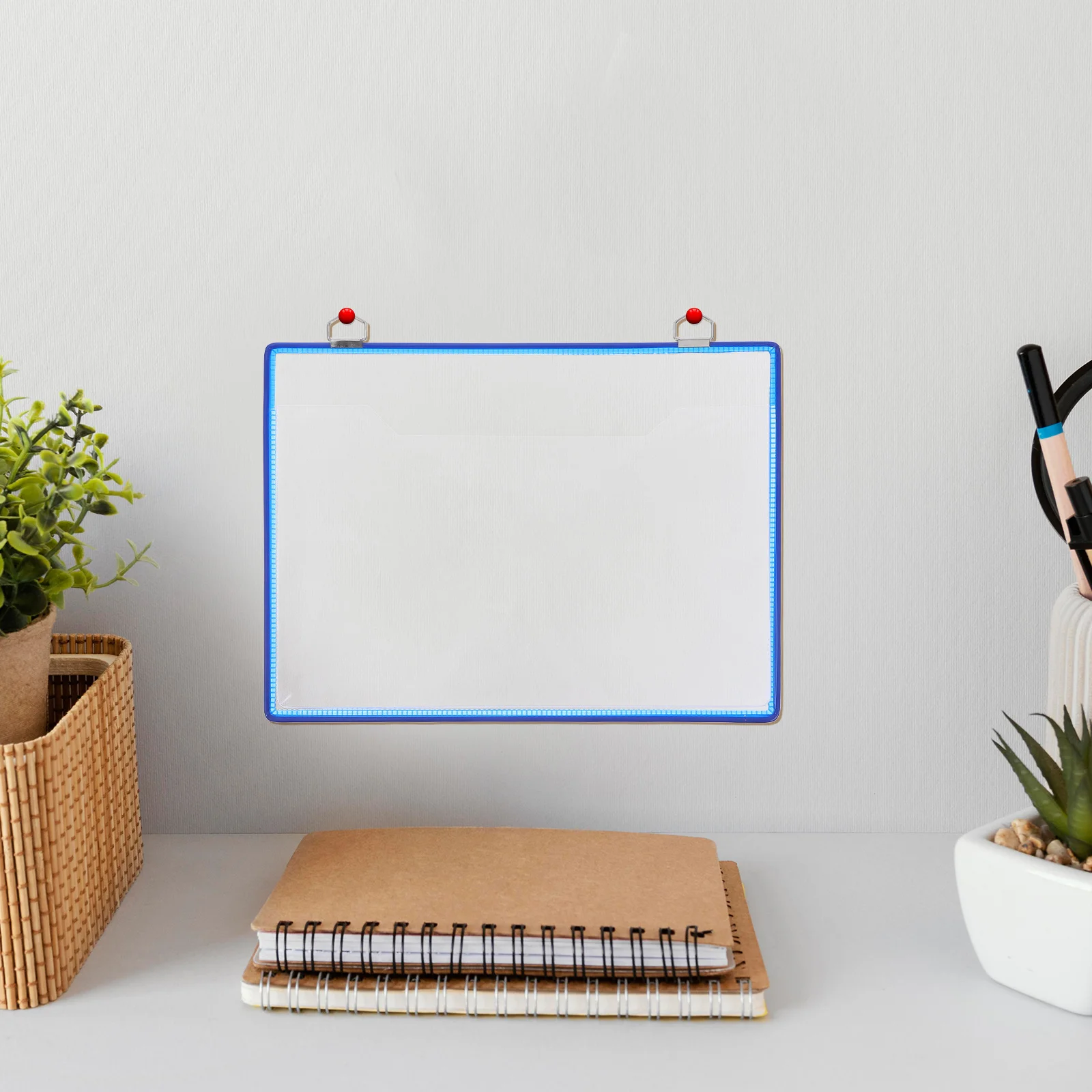 Hanging File Organizer Transparent Plastic Storage Bag for Documents Books Magazines Wall-Mounted File Holder Office Home Study
Hanging File Organizer Transparent Plastic Storage Bag for Documents Books Magazines Wall-Mounted File Holder Office Home Study