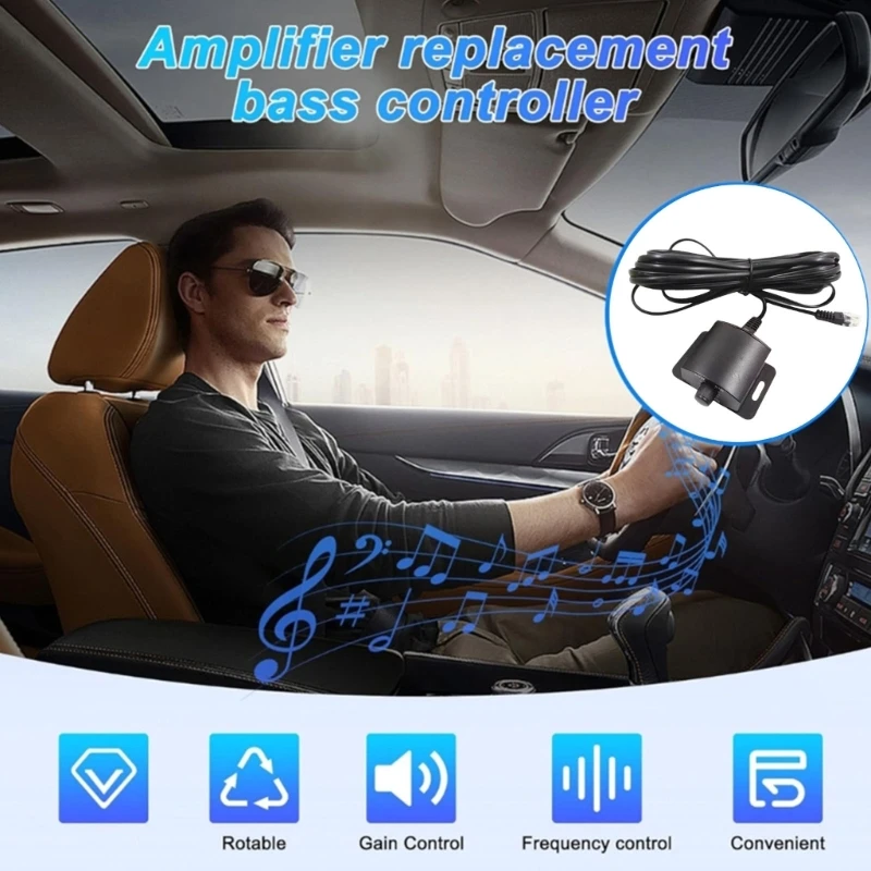 2024 New General Car Amplifier Volumes Control Knob Remote Bass Gains Adjuster Subwoofer
2024 New General Car Amplifier Volumes Control Knob Remote Bass Gains Adjuster Subwoofer