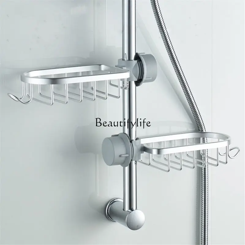 Bathroom Shelf Black Shower Storage Basket Storage Rack Adjustable Faucet Drainage Shelf Kitchen Sundries Storage Rack
Bathroom Shelf Black Shower Storage Basket Storage Rack Adjustable Faucet Drainage Shelf Kitchen Sundries Storage Rack