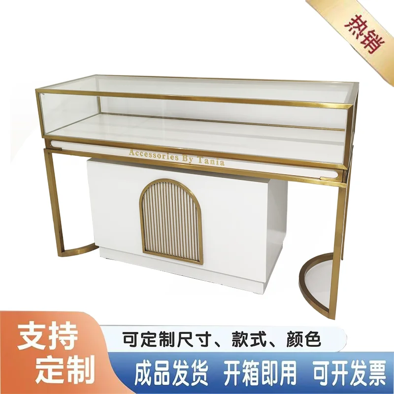 Custom. New High-Grade Stainless Steel Jewelry Counter Ornament Display Cabinet Glass Watch Luxury Jewelry Showcase
Custom. New High-Grade Stainless Steel Jewelry Counter Ornament Display Cabinet Glass Watch Luxury Jewelry Showcase