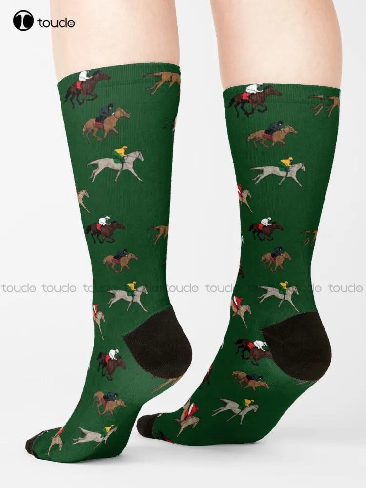 Horse Race Pattern Socks Funny Socks For Women Harajuku Personalized Custom Unisex Adult Teen Youth Socks 360° Digital Print Art
Horse Race Pattern Socks Funny Socks For Women Harajuku Personalized Custom Unisex Adult Teen Youth Socks 360° Digital Print Art