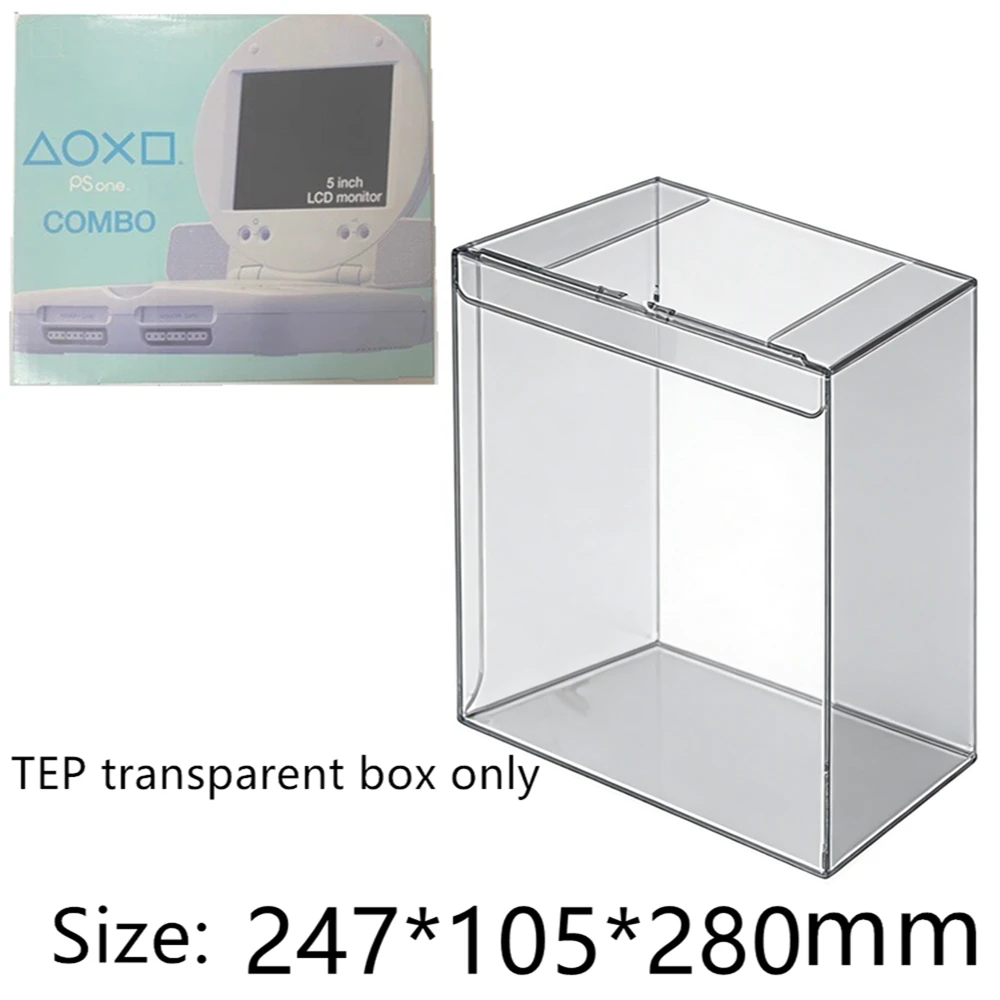 Transparent Box Protector For Sony PS one/LCD Monitor Combo/SCPH-140 Collect Boxes TEP Storage Game Shell Clear Display Case
Transparent Box Protector For Sony PS one/LCD Monitor Combo/SCPH-140 Collect Boxes TEP Storage Game Shell Clear Display Case