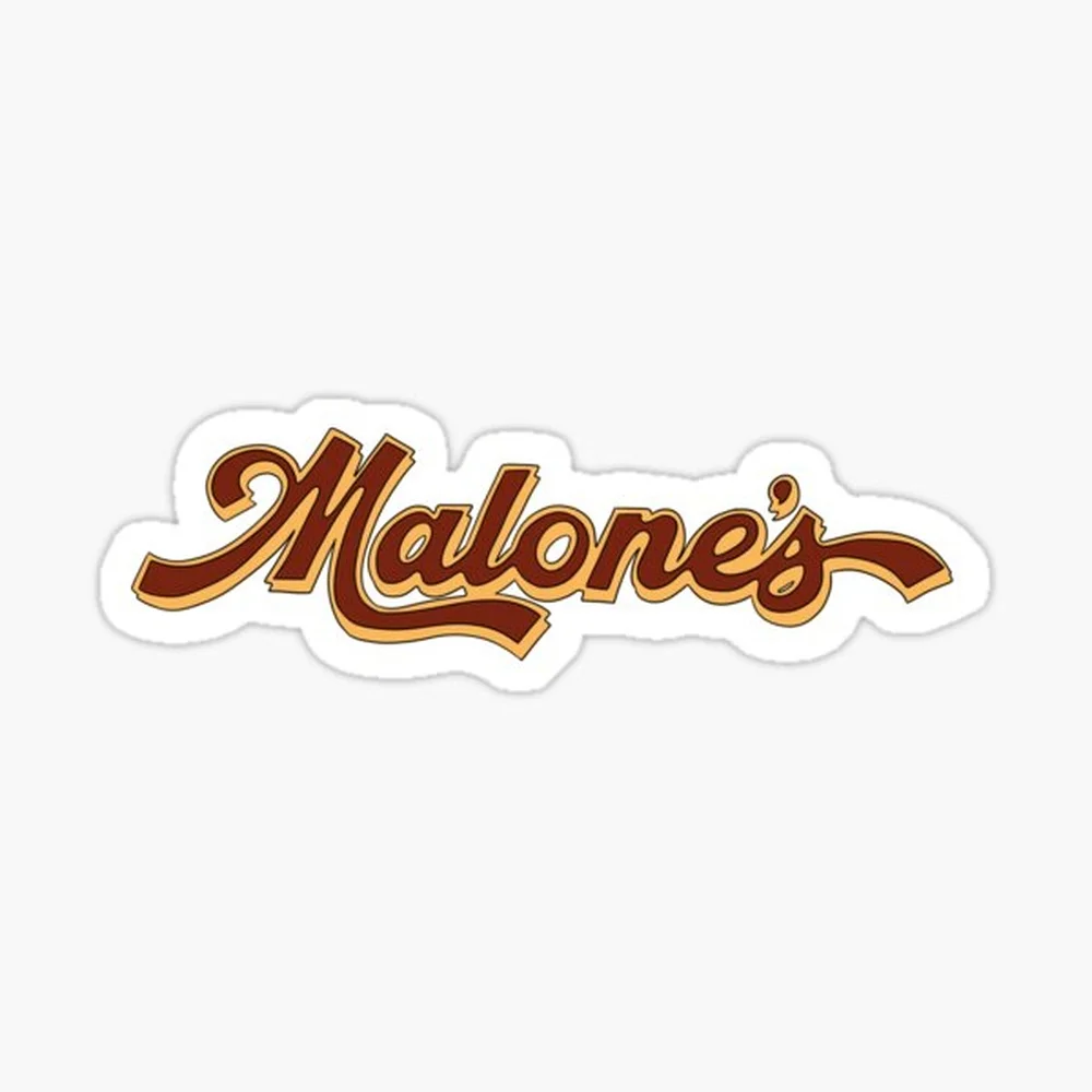 Malones Diner Off Campus Sticker for Laptop Decor Bedroom Car Cute Cartoon Art Fashionable Public Suitcase
Malones Diner Off Campus Sticker for Laptop Decor Bedroom Car Cute Cartoon Art Fashionable Public Suitcase