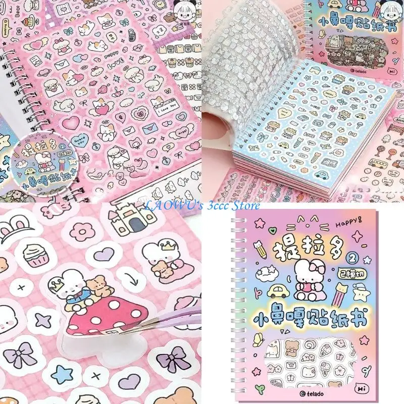Y8AD Cartoon Sticker Book Lovely Decorative Sticker Scrapbook Sticker for Journal Arts Craft Greeting Cards Home Decoration
Y8AD Cartoon Sticker Book Lovely Decorative Sticker Scrapbook Sticker for Journal Arts Craft Greeting Cards Home Decoration