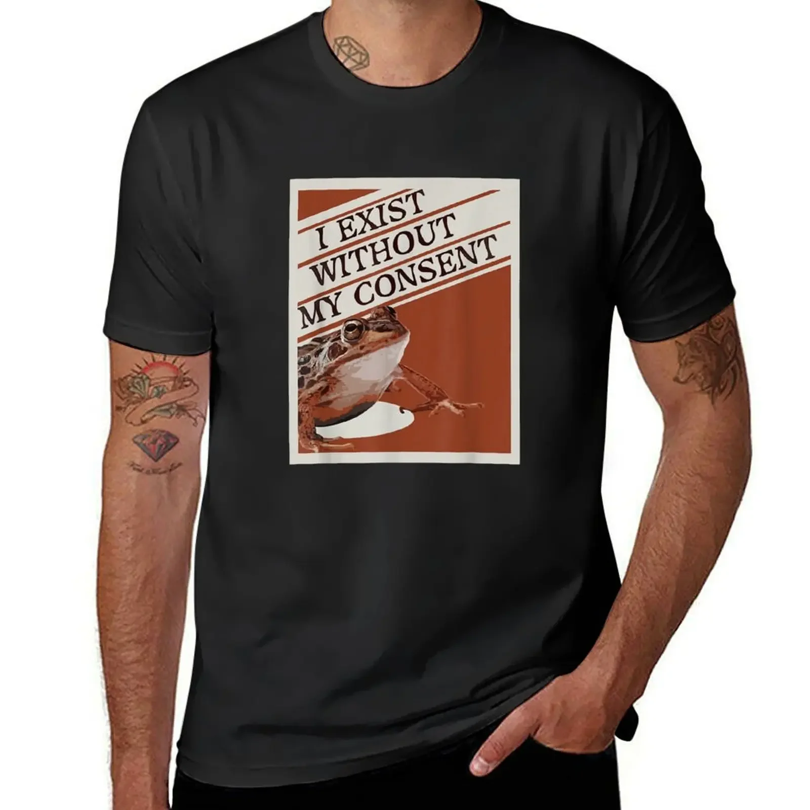 I Exist Without My Consent T-Shirt new edition anime tshirt t shirts for men cotton
I Exist Without My Consent T-Shirt new edition anime tshirt t shirts for men cotton