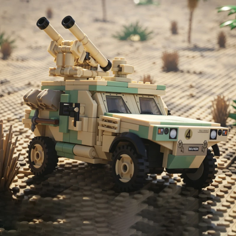 VB2L Light Armored Vehicle Model MOC Building Bricks War Equipment Modular Technology Gifts Holiday Assemble Children Toys Suit
VB2L Light Armored Vehicle Model MOC Building Bricks War Equipment Modular Technology Gifts Holiday Assemble Children Toys Suit