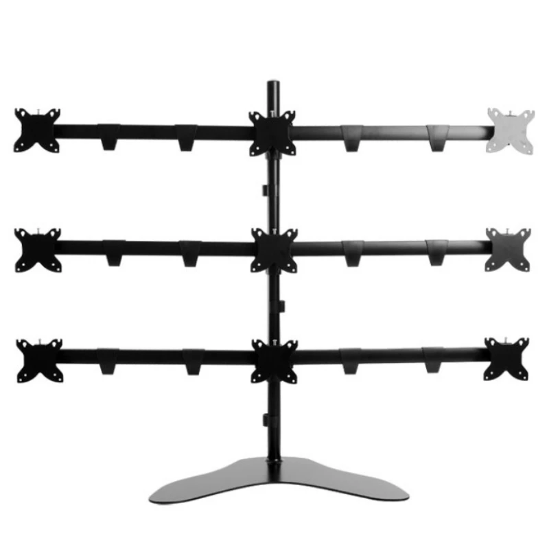 Nine screen display bracket, nine screen hanging bracket, nine linked screen computer desktop base placement, nine screen
Nine screen display bracket, nine screen hanging bracket, nine linked screen computer desktop base placement, nine screen