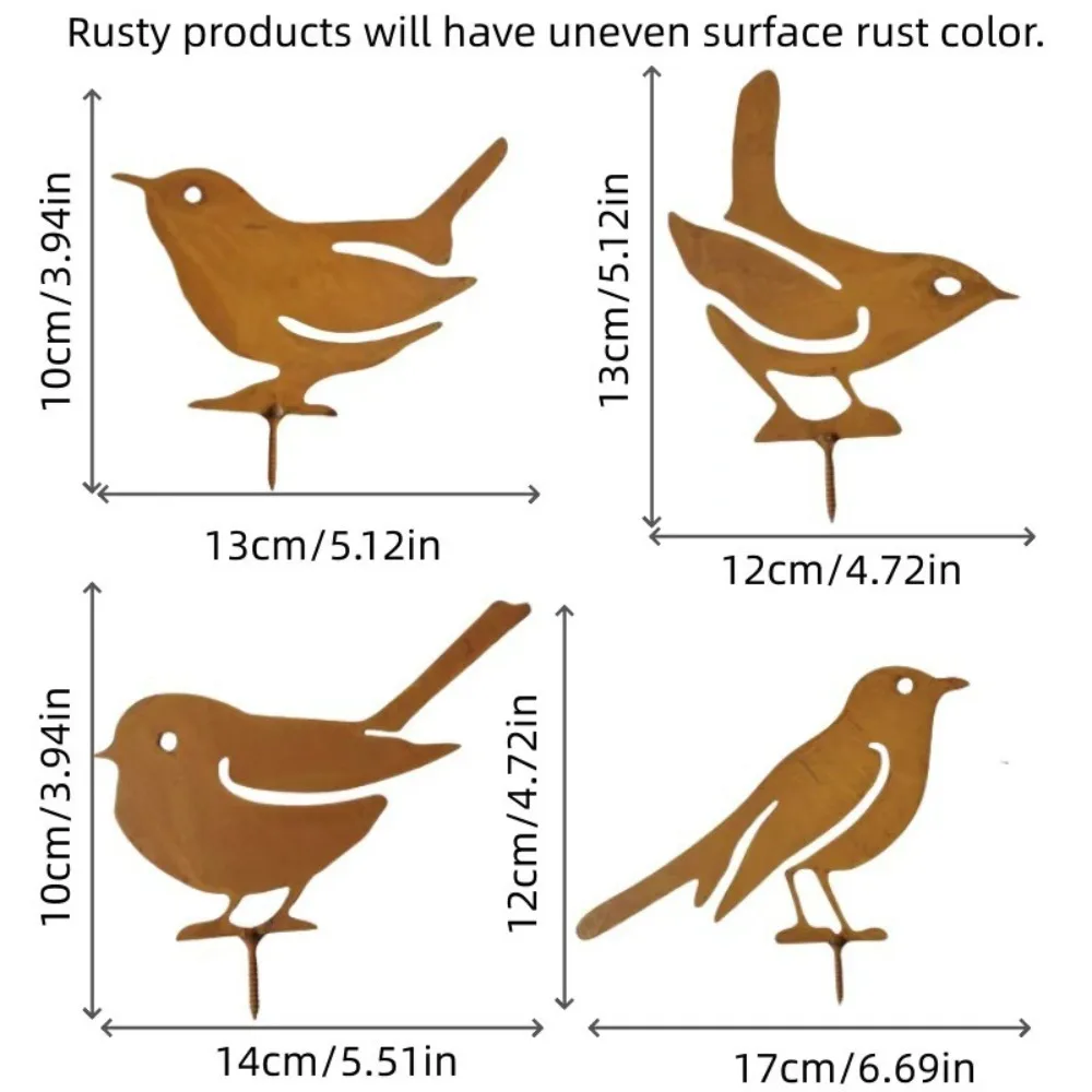 New Rustic Style Metal Birds Statue Metal Sculpture Metal Bird Ornament Ornament Iron Art Birds Patio
New Rustic Style Metal Birds Statue Metal Sculpture Metal Bird Ornament Ornament Iron Art Birds Patio