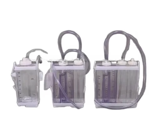 Disposable Thoracic Chest Drainage Bottle with one / two / three Chamber
Disposable Thoracic Chest Drainage Bottle with one / two / three Chamber