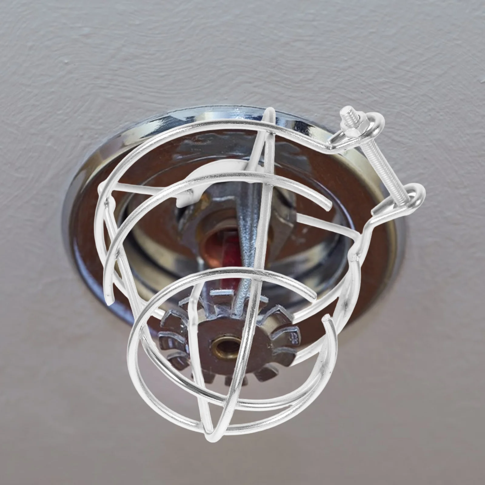 Fire Sprinkler Hood Protector Silver Metal Cage for Ceiling Drywall Installed Tool Free Durability Sprinkler Guard
Fire Sprinkler Hood Protector Silver Metal Cage for Ceiling Drywall Installed Tool Free Durability Sprinkler Guard