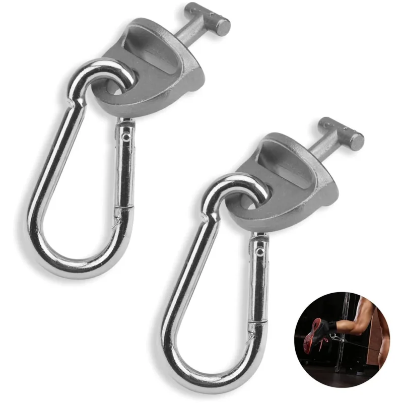 2 Pcs T-onal T Lock Adapter with Snap Hooks for Home Gym T-Lock Exercise Equipment Tonal Accessory Shelf and Tonal Gym Machine 
2 Pcs T-onal T Lock Adapter with Snap Hooks for Home Gym T-Lock Exercise Equipment Tonal Accessory Shelf and Tonal Gym Machine