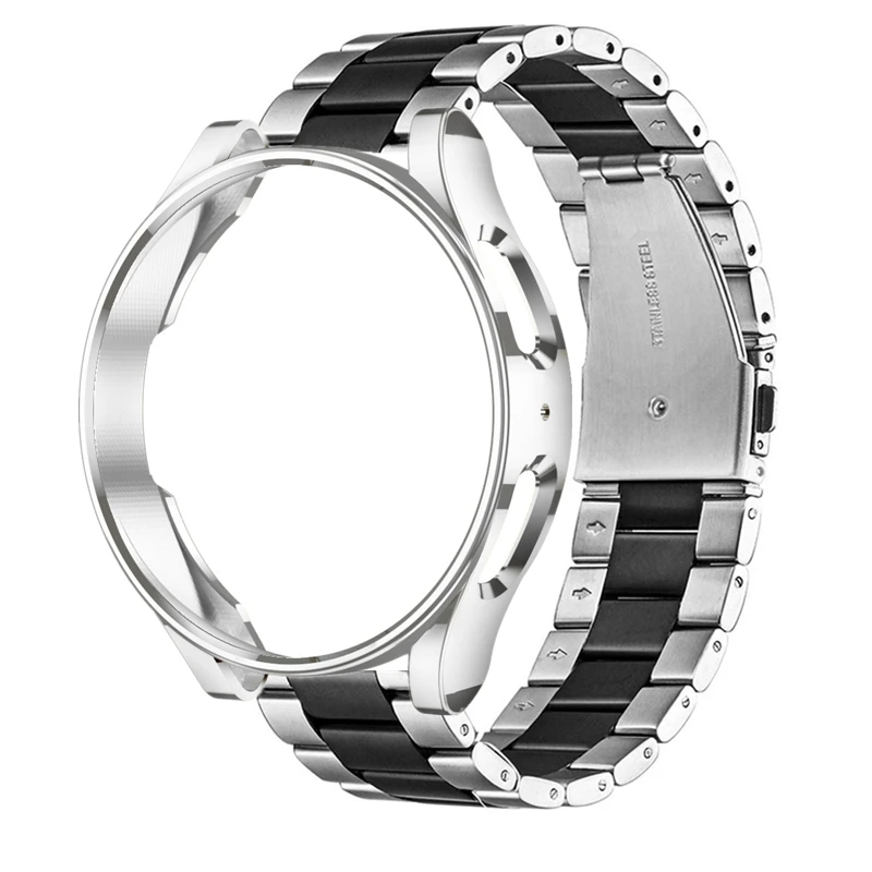 Ремешок и чехол для Samsung Galaxy Watch 6 5 4 44 мм 40 мм, классический браслет из нержавеющей стали для Galaxy Watch 5 Pro 45 мм
Ремешок и чехол для Samsung Galaxy Watch 6 5 4 44 мм 40 мм, классический браслет из нержавеющей стали для Galaxy Watch 5 Pro 45 мм