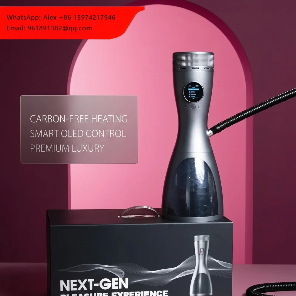 Electric Hookah Portable Shisha Electronic Luxury Hookah Set Carbon Free Rechargeable LED Light For Travel Factory Supplier
Electric Hookah Portable Shisha Electronic Luxury Hookah Set Carbon Free Rechargeable LED Light For Travel Factory Supplier