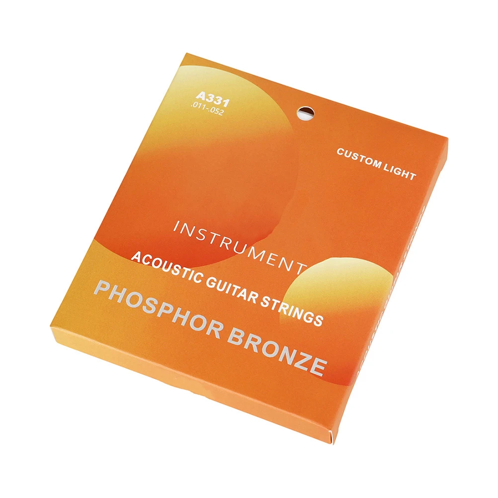 6Pcs Folk Guitar Replacement Strings Metal Acoustic String Pack High Durability Clear Sound Resonance for Guitar Maintenance and
6Pcs Folk Guitar Replacement Strings Metal Acoustic String Pack High Durability Clear Sound Resonance for Guitar Maintenance and