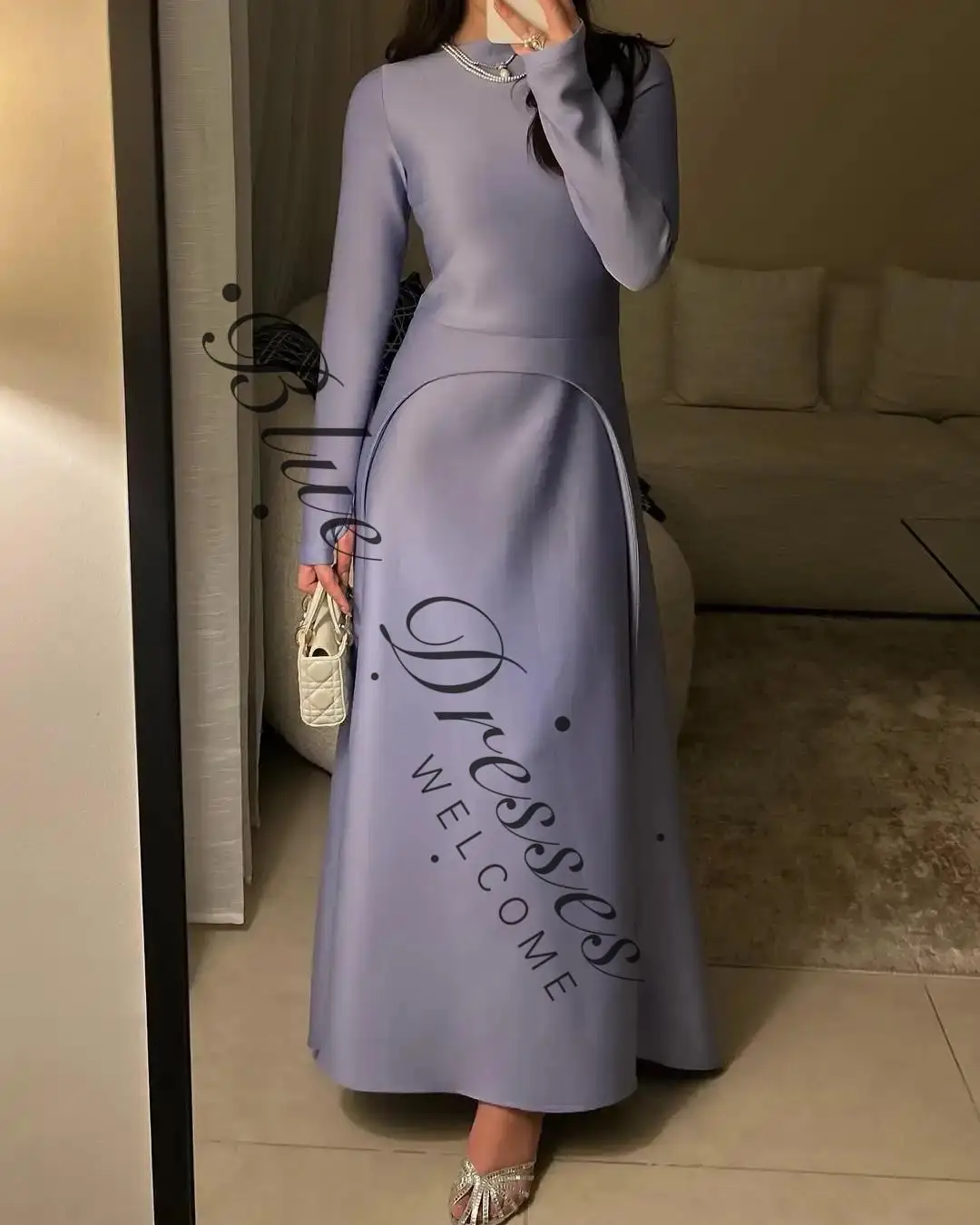 Вечерние платья с длинными рукавами по индивидуальному заказу, платья для выпускного вечера с круглым вырезом, плиссированные простые вечерние платья до щиколотки для женщин
Вечерние платья с длинными рукавами по индивидуальному заказу, платья для выпускного вечера с круглым вырезом, плиссированные простые вечерние платья до щиколотки для женщин