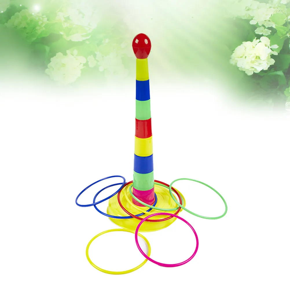 1Set Ring Toss Game for Kids Educational Indoor Outdoor Activity Set Improves Motor Skills Hand Eye Coordination Color Cognition
1Set Ring Toss Game for Kids Educational Indoor Outdoor Activity Set Improves Motor Skills Hand Eye Coordination Color Cognition