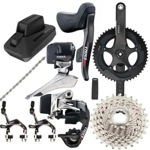 *SRAMs Red eTap AXS Electronic Road Groupset - 2x12-Speed HRD
*SRAMs Red eTap AXS Electronic Road Groupset - 2x12-Speed HRD