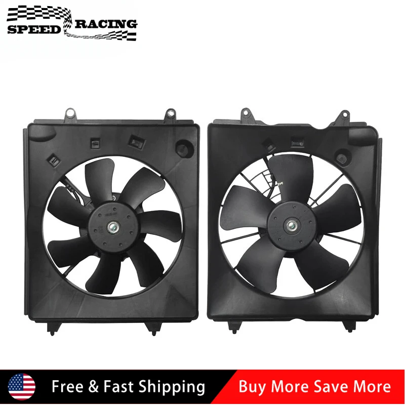 HO3115155 19015REZA01 19020RSAG01 AC 2pcs Radiator Condenser Cooling Fan For 2010-2016 Honda CR-V 2.4L Left+Right
HO3115155 19015REZA01 19020RSAG01 AC 2pcs Radiator Condenser Cooling Fan For 2010-2016 Honda CR-V 2.4L Left+Right