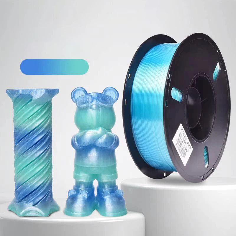 1.75mm 1kg Sparkle PETG Filament Rainbow Series Blue Green Black Red FDM 3D Printing Material
1.75mm 1kg Sparkle PETG Filament Rainbow Series Blue Green Black Red FDM 3D Printing Material