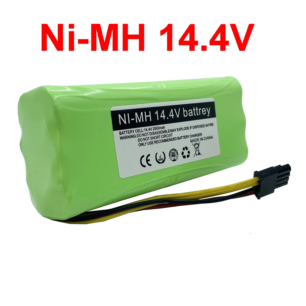 14.4V AA Rechargeable Battery 2500MAH For Ecovacs Mirror CEN360 Deebot X600 ZN606 ZN609 Midea VCR01 VCR02 Redmond Vacuum Cleaner
14.4V AA Rechargeable Battery 2500MAH For Ecovacs Mirror CEN360 Deebot X600 ZN606 ZN609 Midea VCR01 VCR02 Redmond Vacuum Cleaner