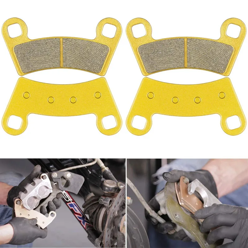 Brake Pads for Polaris General 4 / RZR 570 800 900 1000 Front & Rear Replacement Brake Pads for 1911197, 2203318 (2 Set)
Brake Pads for Polaris General 4 / RZR 570 800 900 1000 Front & Rear Replacement Brake Pads for 1911197, 2203318 (2 Set)