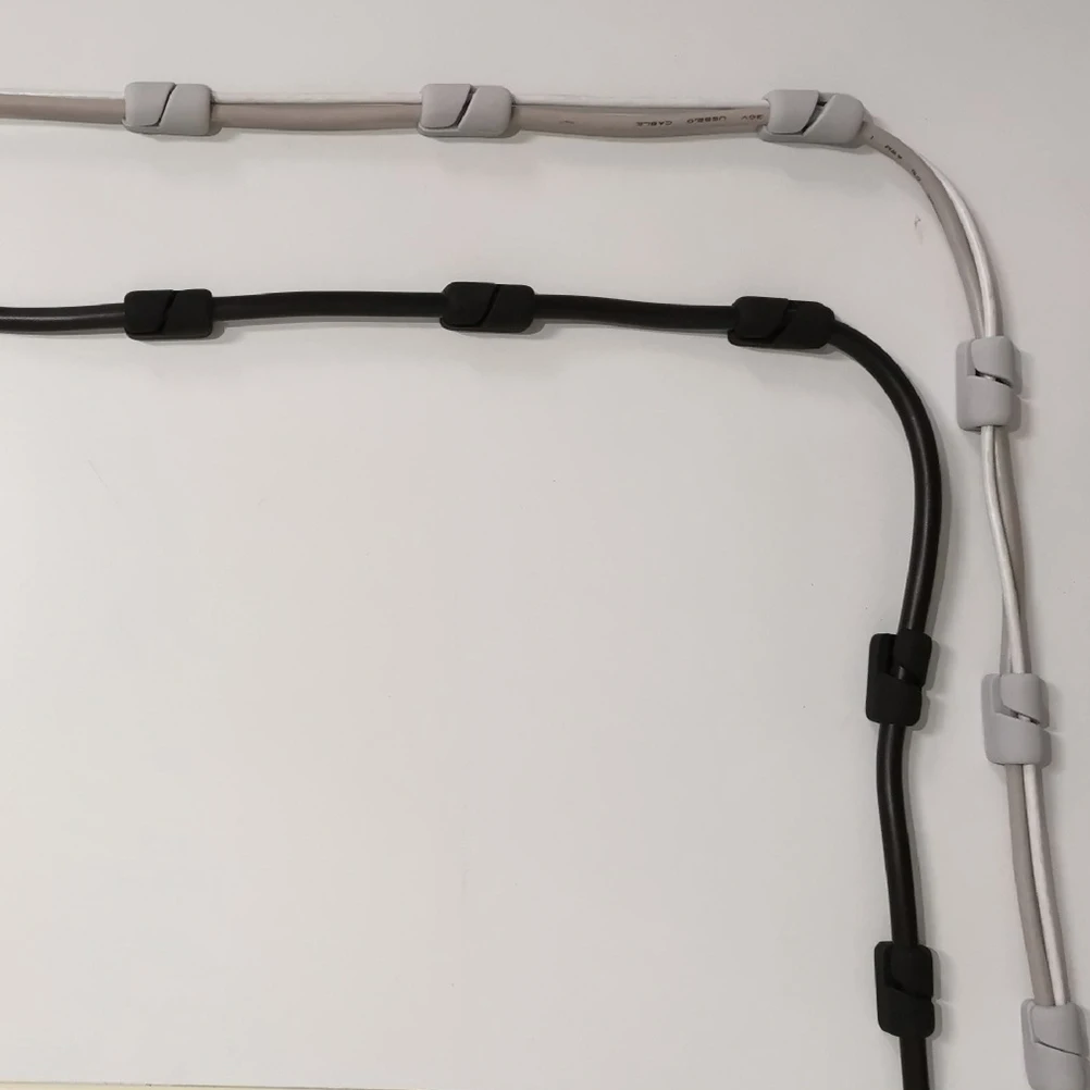 10pcs Silicone Cable Holder Cord Organizer Clips for USB Ethernet Power Cords Office Home Desk Space Saving Wire
10pcs Silicone Cable Holder Cord Organizer Clips for USB Ethernet Power Cords Office Home Desk Space Saving Wire