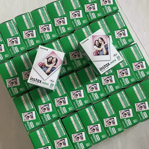 Fujifilm Instax Mini Film Weiß 10 20 50 60 Blatt für FUJI Sofortbildkamera Mini 12/11 Mini 9 8 7 70 90 EVO Filmkamera
