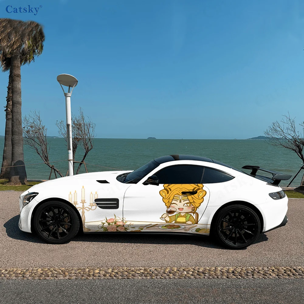 Tiger Girl Dinner Cute Car Vinyl Wraps Decal Self-adhesive PVC Sticker Suitable for Trucks SUV Decoration Auto Accessories Gift
Tiger Girl Dinner Cute Car Vinyl Wraps Decal Self-adhesive PVC Sticker Suitable for Trucks SUV Decoration Auto Accessories Gift